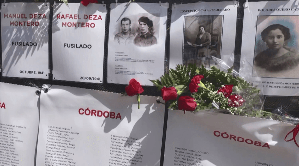 Homenaje a los 4.000 de Córdoba. En defensa de las exhumaciones, para que cumplan las instituciones.