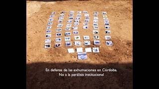 Homenaje a las víctimas del franquismo. ¡Exhumaciones ya. No a la parálisis institucional!