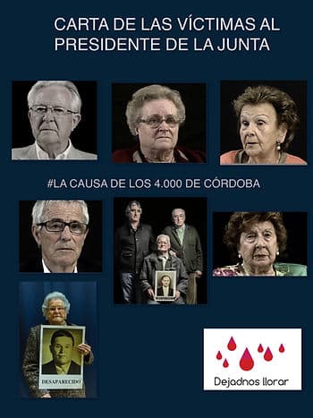 Dejadnos llorar reclama al presidente de la Junta la continuidad de ADN las exhumaciones, nuevas tomas de ADN